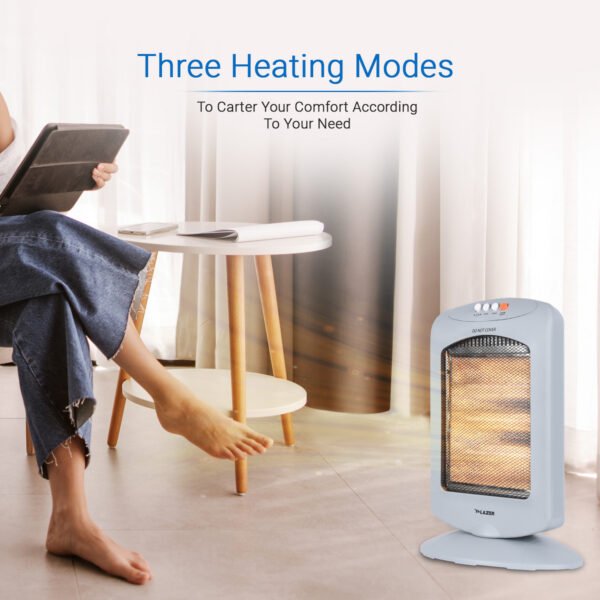 Lazer Warmaire 1200 W Oscillation Halogen Room Heater