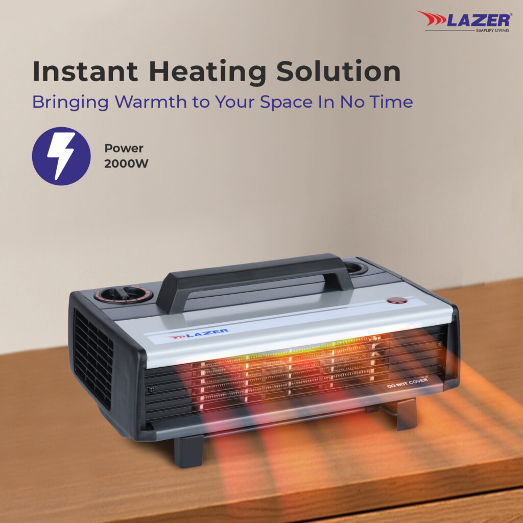 Lazer Room Heaters 2000 watt